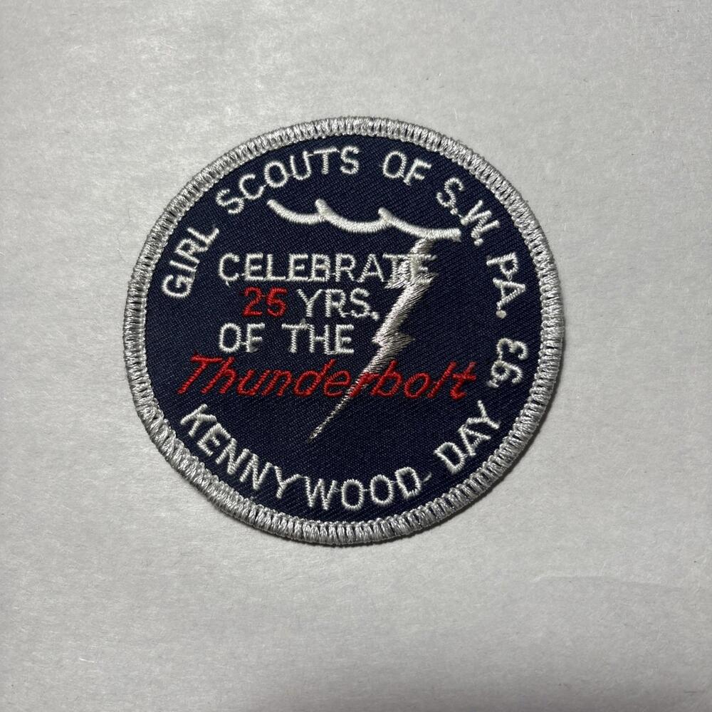 1993 Girl Scouts Of S.W.P.A.  Collectible “Celebrate 25 Yrs Of The Thunderbolt”